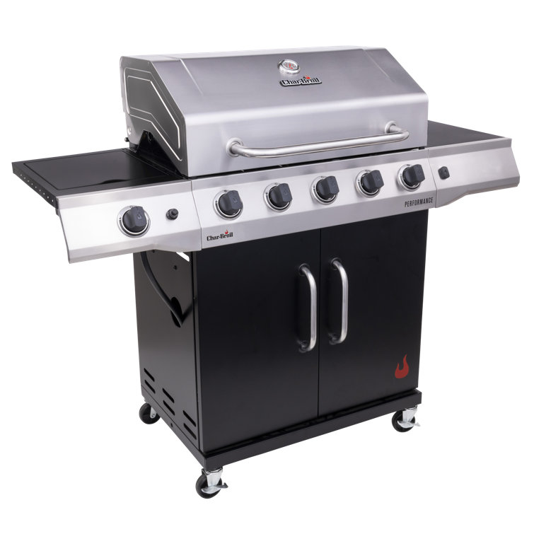 CharBroil Char Broil 5 Burner Propane Gas Grill with Cabinet